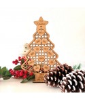 Árbol de Navidad corazones con nombres, árbol de navidad de la familia, árbol de navidad personalizado, Alegría Estudio