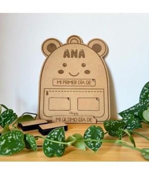 PLACA PRIMER/ÚLTIMO DÍA