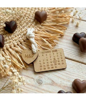 LLAVERO FECHA PERSONALIZADO