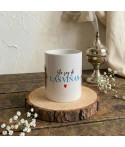 taza cofrade con la frase personalizada, semana santa Jerez, taza cofradía, Alegría Estudio
