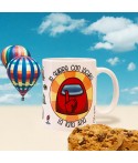 Taza Personalizada Among Us, regalos para niños, regalos baratos, Alegría Estudio