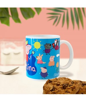 Taza Personalizada Peppa Pig, regalos para niñas, tazas regalo, Alegría Estudio