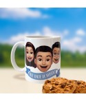 Taza Personalizada Memoji, regalo personalizado, regalos originales, Alegría Estudio