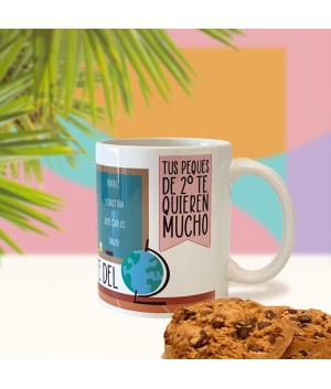 Taza Personalizada Profe, taza profesora, regalos para profesores, Alegría Estudio