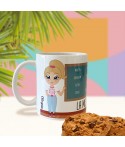 Taza Personalizada Profe, tazas bonitas, regalo profesora, Alegría Estudio