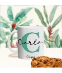 Taza Personalizada Inicial, tazas originales, regalos baratos, Alegría Estudio