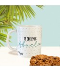 Taza Personalizada Lunares, regalo dia de la madre, regalo mamá, Alegría Estudio