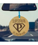 Adorno para Retrovisor Superhéroe, regalo dia del padre, regalo papa, Alegría Estudio