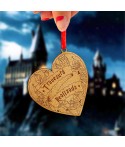 Adorno Navidad Travesura Realizada, Navidad Harry Potter, regalos personalizados, Alegría Estudio