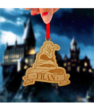 Navidad Harry Potter, adorno personalizado, regalo original, Alegría Estudio