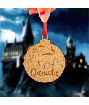 Castillo Hogwarts, navidad harry potter, Adorno Navidad Hogwarts, Alegría Estudio