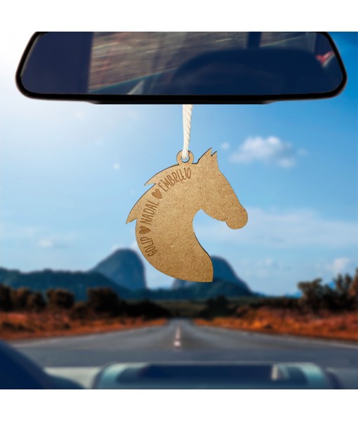 Adorno para Retrovisor Caballo, regalos personalizados, regalos originales, Alegría Estudio