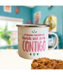 Taza Personalizada Memoji, taza vintage, regalos originales, Alegría Estudio