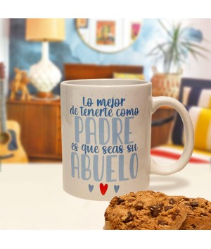 Día del Padre, Taza Personalizada Lunares, regalo personalizado, Alegría Estudio