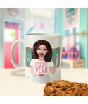 Taza Personalizada Memoji Profe, regalos profesores, regalo maestra, Alegría Estudio