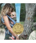 Medalla de Madera Corona, día de la madre, medallas personalizadas, Alegría Estudio