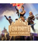 Identificador Mochila Fortinte, llaveros fortnite, regalos fortnite, Alegría Estudio