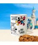 Taza Mickey y Minnie Canción, regalos originales, tazas para parejas, Alegría Estudio