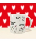 Taza Flork Canción, taza personalizada, taza canción tiktok, taza original, Alegría Estudio