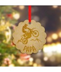 Adorno Navidad Moto, adorno de navidad personalizado, Alegría Estudio