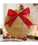 Placa Navidad Puerta, corona navideña, adorno navidad puerta, Alegría Estudio