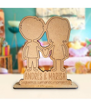 Regalo San Valentin, Placa Personalizada Amor, regalo pareja, Alegria Estudio