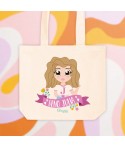 Bolsa profesora, Bolso Personalizado Profe, regalo maestra, regalo fin de curso, Alegría Estudio