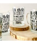 Jarra Personalizada, jarra cerveza, regalo amigos del novio, Alegría Estudio