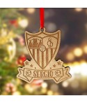 Adorno Navidad Fútbol, adorno navidad Sevilla FC, adorno navidad escudo futbol, Alegría Estudio